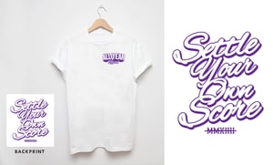 Image of Settle Your Own Score Tee