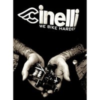 Image 4 of Cinelli We bike harder! T-Shirt