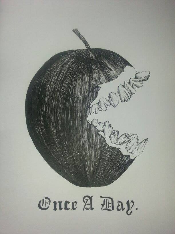 Image of 'Once A Day' - Original Illustration