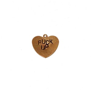 Image of FUCK UP Charm Necklace