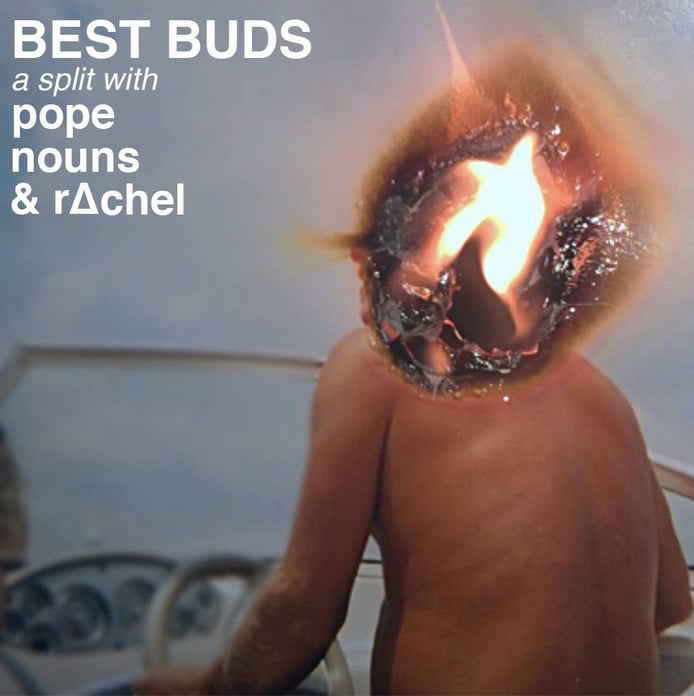 Image of 7" VINYL (PREORDER) - BEST BUDS SPLIT with POPE, NOUNS and R∆CHEL