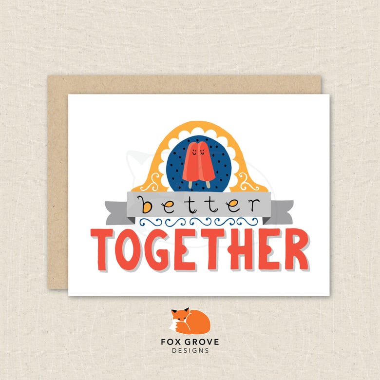 Image of Better Together // Greeting Card