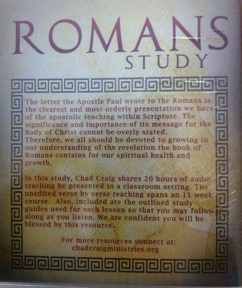 Image of Romans Study - USB/ With Outlines
