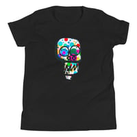 Image 2 of Youth Short Sleeve skull T-Shirt