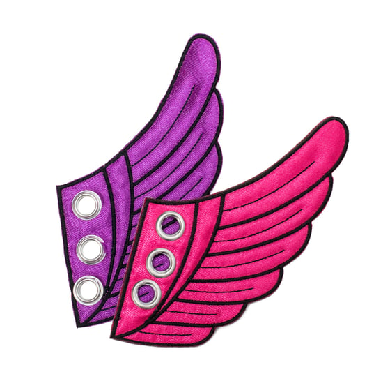 Image of Purple & Pink Wing Kicks