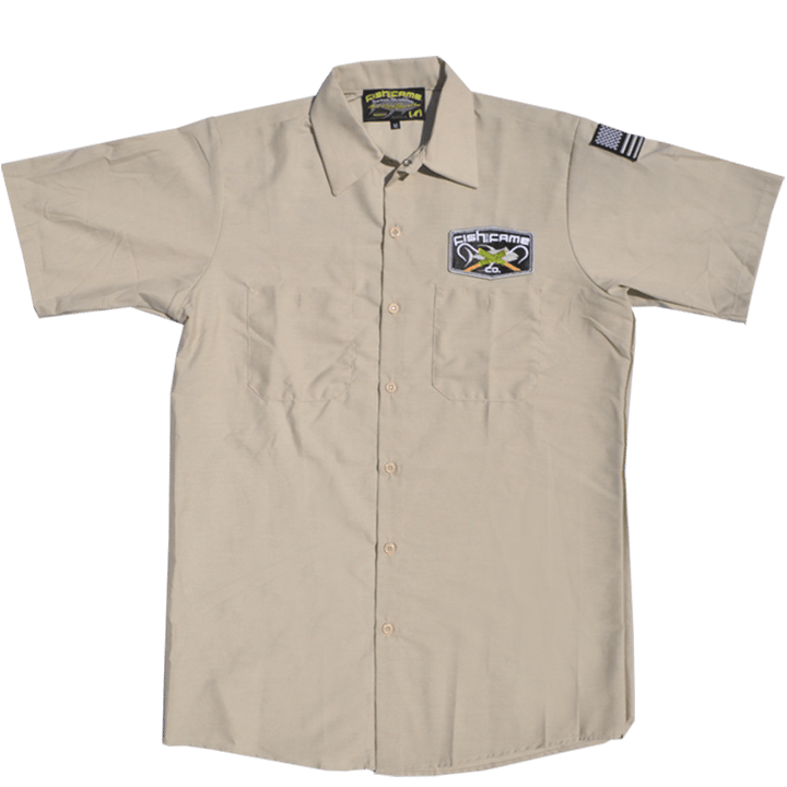 Image of The Originator Gaff® Crew Shirt (khaki)
