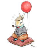 Image of "Oldest Rabbit Birthday" Giclee PRINT