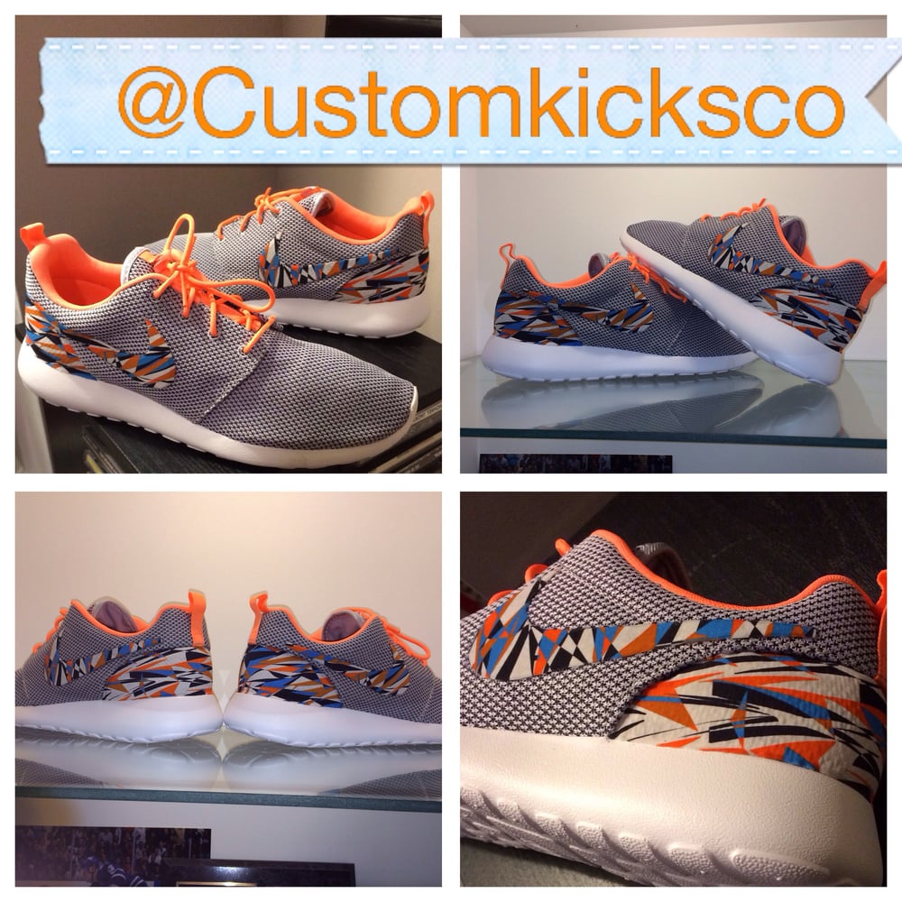 Image of Tiger Camo Orange Accent