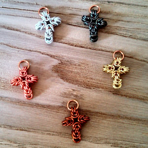 Image of Byzantine Cross Pendants & Earrings