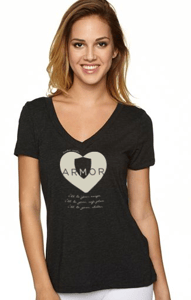 Image of Official Armor T-Shirt (Charcoal Gray)