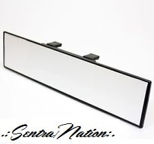 Image of (All Sentras) Wide Angle Rear View Mirror (Universal Fit)