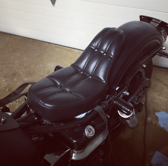 Image of '65-'84 Early Swingarm / Big Twin DRAG KING seats