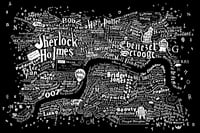 Image 4 of Literary Central London Map