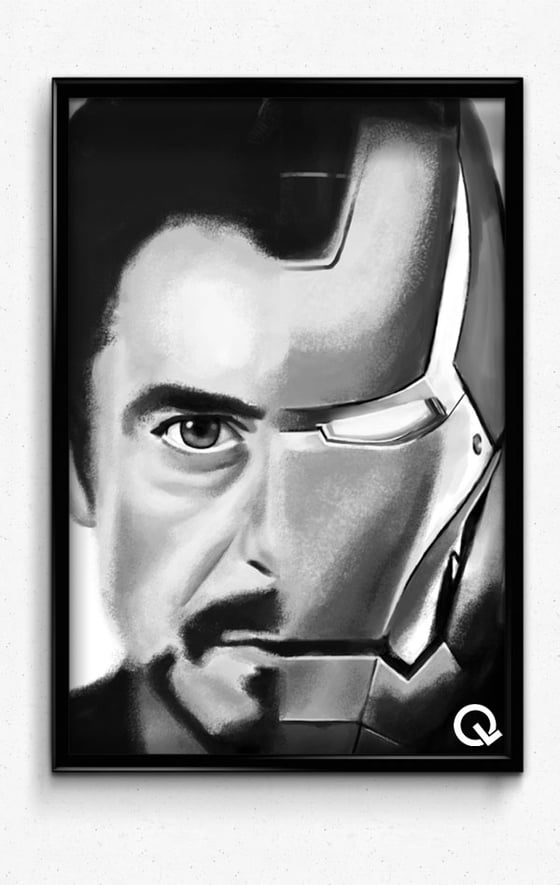 Image of B&W: Iron Man/Tony Stark 