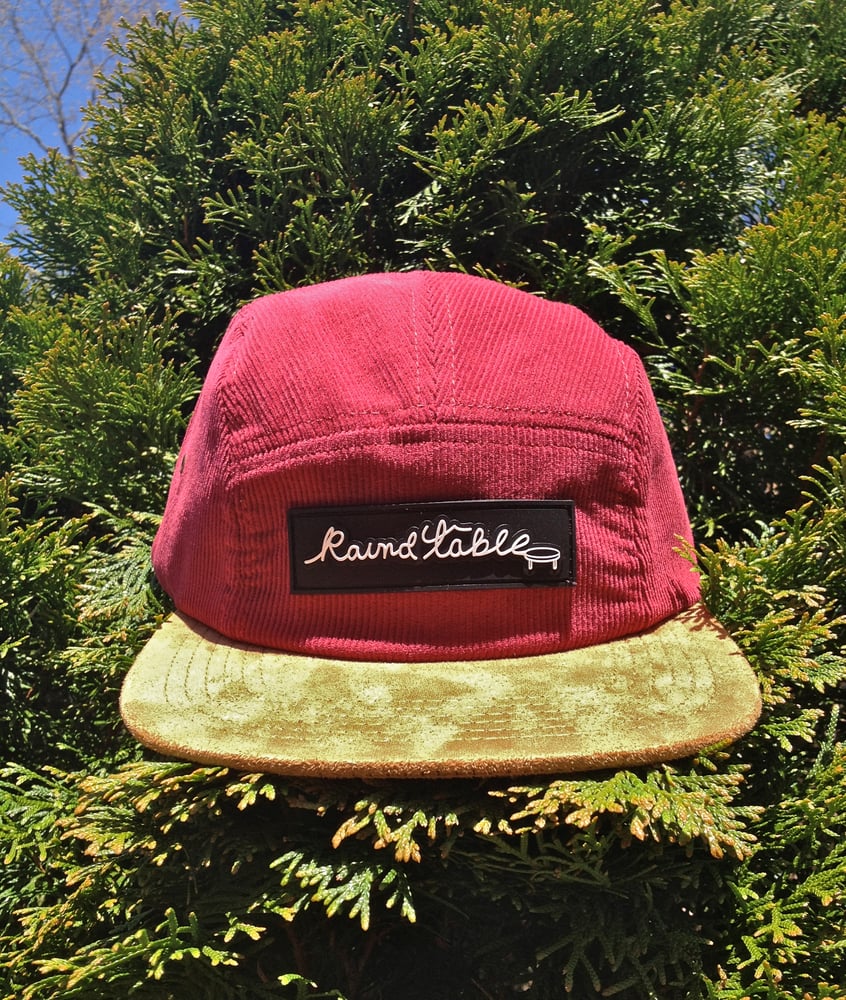 Image of Blood Red Cord Snapback