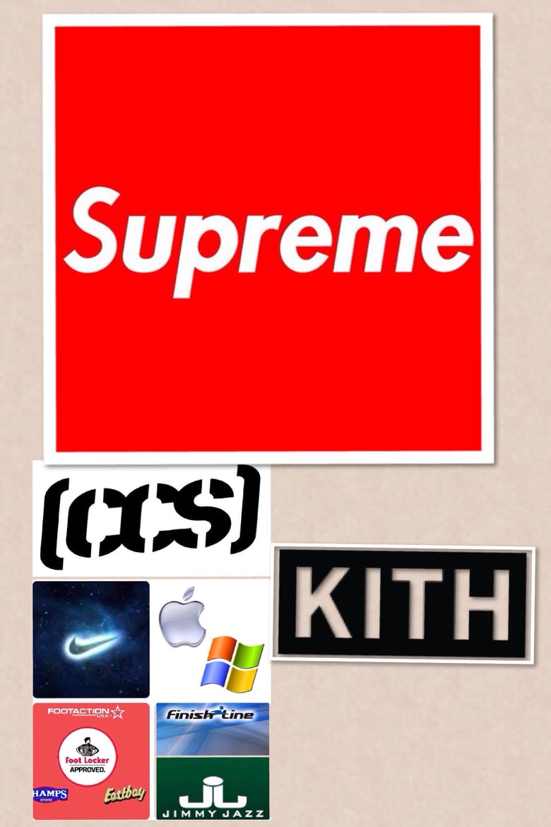 Image of (40 in 1) Footlocker-Footaction-Eastbay-Champs-CCS-Finishline-JimmyJ-Supreme-Kith-Nike-FinalS