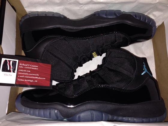 Image of AIR JORDAN 11 "GAMMA BLUE" Gradeschool