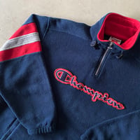 Image 2 of CHAMPION 1/4 ZIP THREE TONE FLEECE