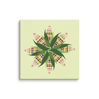 Image 5 of Sacred Corn Mandala. High Resolution Canvas Print with wood backing