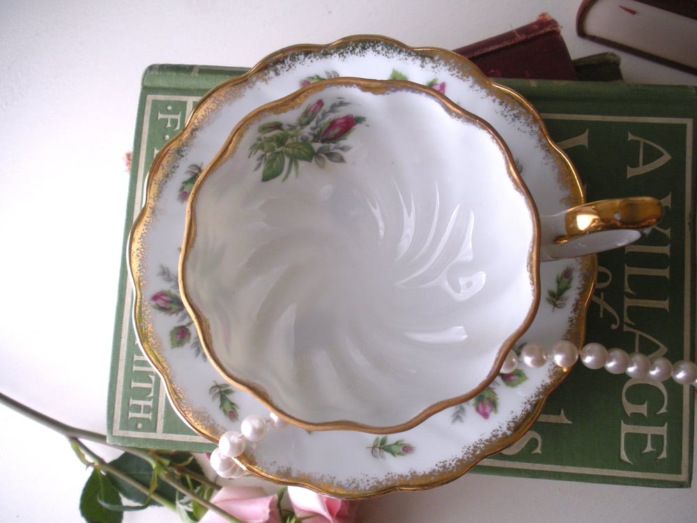 Image of Rose Tea Cup and Saucer
