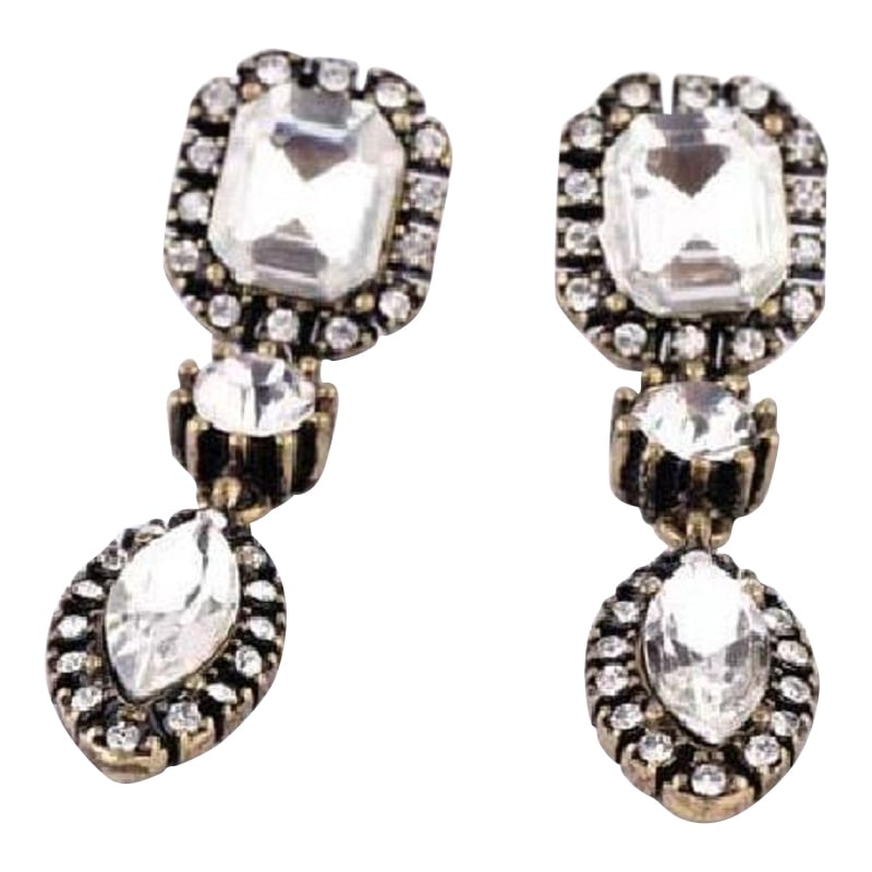 Image of Antique "diamond" Earrings