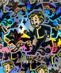 Image 4 of Vault Boy & Dogmeat! Sticker