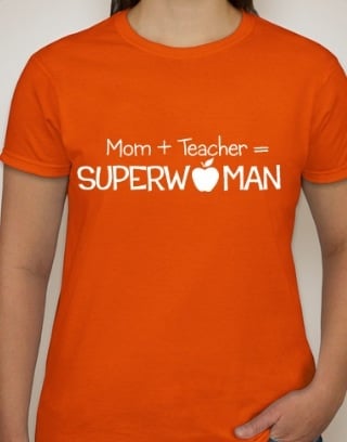 Image of TeacherMom Tee