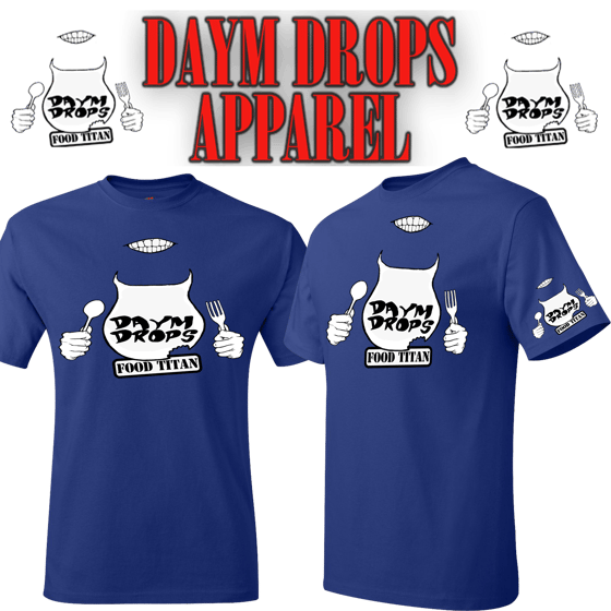 Image of DaymDrops "Blue Raspberry" Tshirt