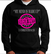 Image of  Black/Grey/Pink Sold Out Hoodie