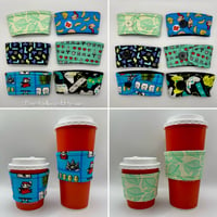 Image 1 of Gamer Themed Universal Fit Cup Cozy