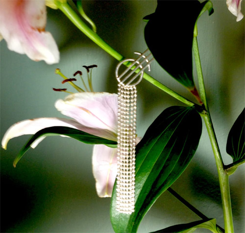 Image of paris fringe earring