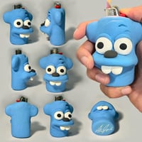 Image 2 of Itchy 1 Of 1 Clay Lighter Case