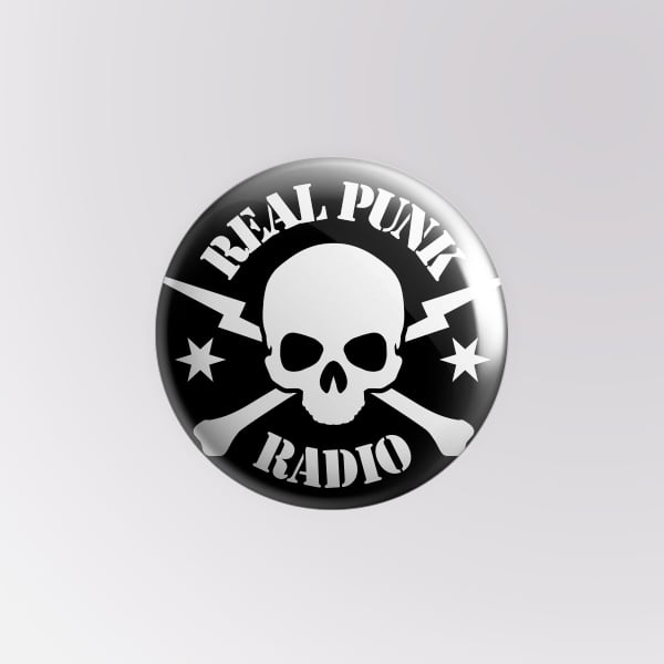 Image of Real Punk Radio Pin (pack of 2)