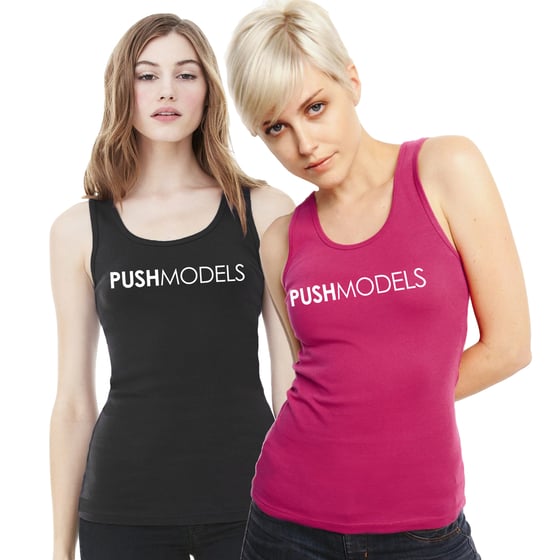 Image of PUSH Models Logo Tank Top