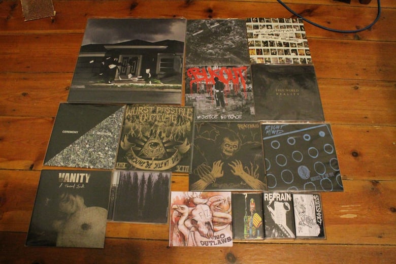 Image of Australian Distro - 12/7", Tapes & CDs