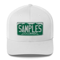 Image 6 of License Plate /Embroidered /Trucker Cap-9 COLORS AVAILABLE