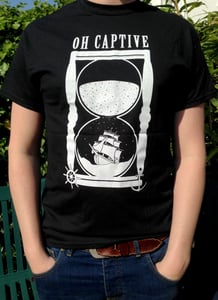 Image of Black Hourglass T-Shirt