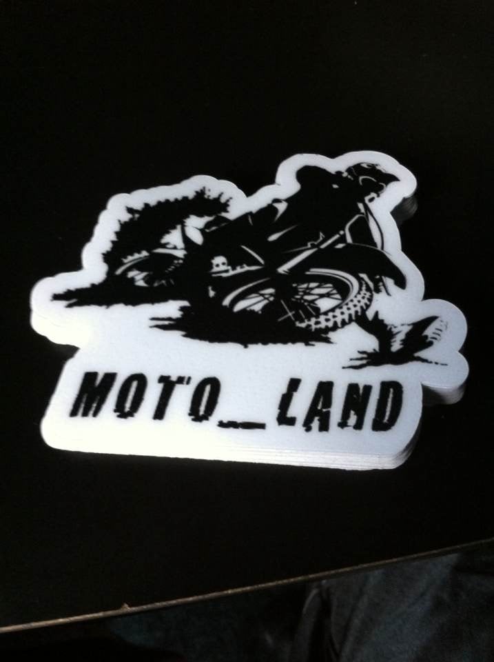 Image of Moto Land sticker