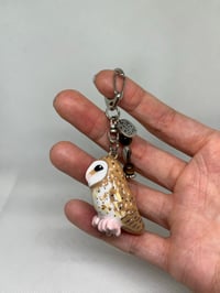 Image 1 of Barn Owl Keychain