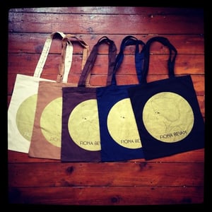 Image of Gold Print - Cotton Tote Bag - Limited Edition