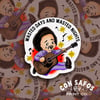 Kewpie Freddy Fender sticker