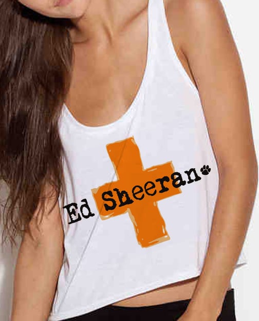 Image of Ed Sheeran Cropped Tank Top