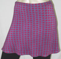 Image 2 of Short ladies skirt purple/red