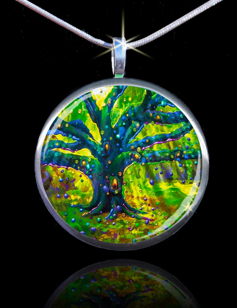Image of The Fairy Tree - Magical Good Luck Pendant