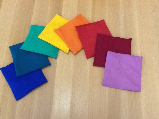 Bean bags -  set of 10