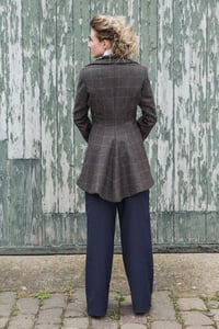 Image 3 of Miss Agnes Tweed long line swing jacket