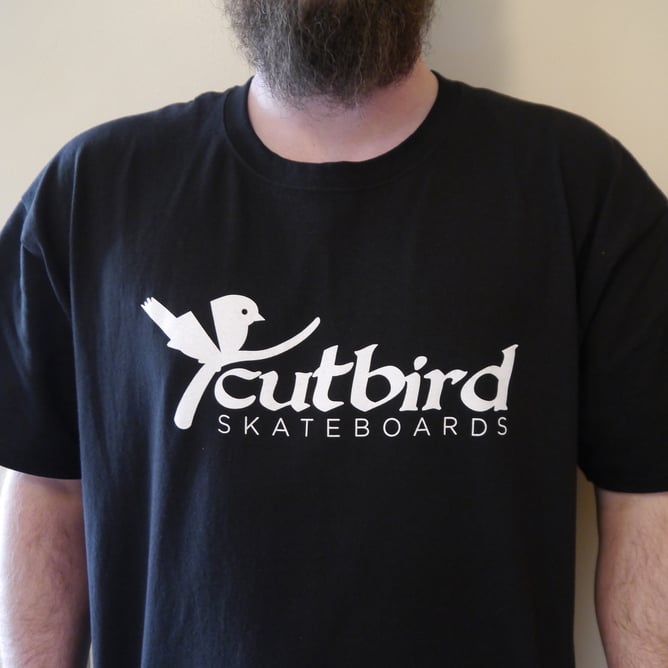 Image of Cutbird Tagless Tee - Black