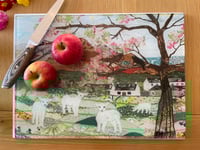 Image 1 of Spring Time Chopping Board