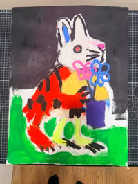 Image 3 of During Midnight Embellished Print