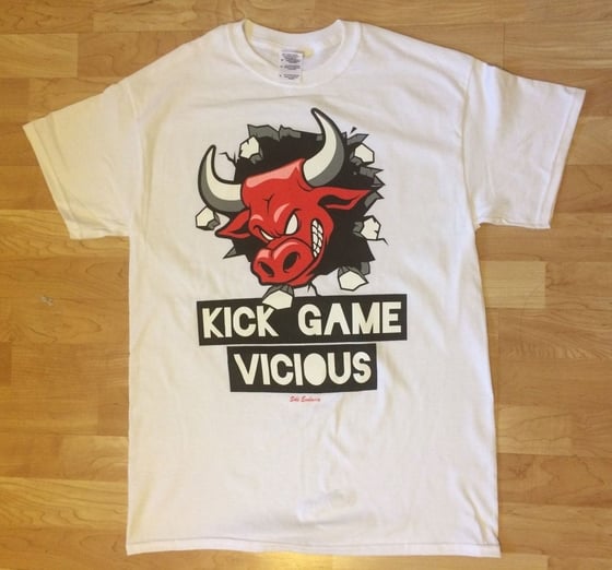 Image of Kick Game Vicious T Shirt TO Match Air Jordan Retro 6 Carmine